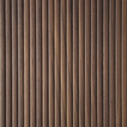 Reed Heartwood Walnut | Wall panels | VD Werkstätten