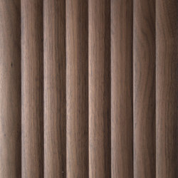 Rod Heartwood Walnut | Wall panels | VD Werkstätten