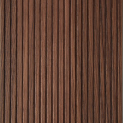 Stripes Heartwood Walnut | Wall panels | VD Werkstätten