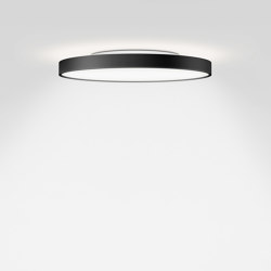 SLICE² PI Ceiling L | black | LED lights | serien.lighting