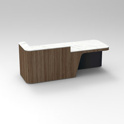 Join Desk Wood Configuration 2 | Counters | Isomi