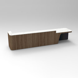 Join Desk Wood Configuration 5 | Tables | Isomi