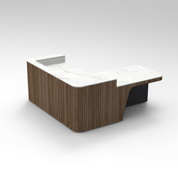 Join Desk Wood Configuration 10 | Tables | Isomi