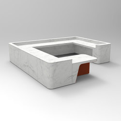 Join Desk Stone Configuration 11 | Tables | Isomi