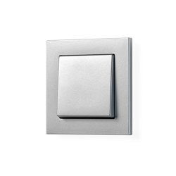 A CREATION | Switch in aluminium | Interrupteurs à bouton poussoir | JUNG