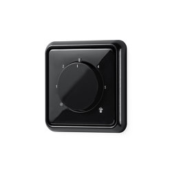 CD 500 | Room Thermostat Black | Gestion de chauffage / climatisation | JUNG
