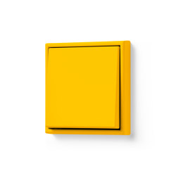 LS 990 in Les Couleurs® Le Corbusier | Switch in The yellow colour of the sun | Interrupteurs à bouton poussoir | JUNG