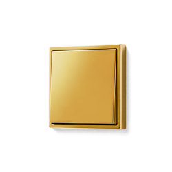 LS 990 | Switch in gold | Interrupteurs à bouton poussoir | JUNG