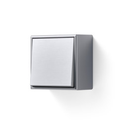 LS CUBE | Switch in aluminium | Interrupteurs à bouton poussoir | JUNG