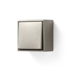 LS CUBE | Switch in stainless steel |  | JUNG