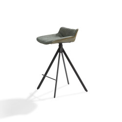 Gustav Jr. bar chair | Seating | Label van den Berg