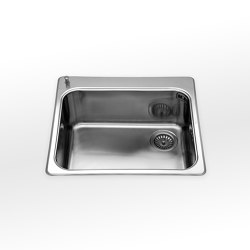 Built-in bowls radius 60 depth 51
VF 556-D | Kitchen sinks | ALPES-INOX