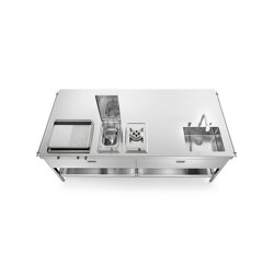 Outdoor kitchens OUT250/ISOLA-1 | Kitchen systems | ALPES-INOX