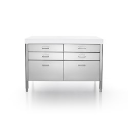 Storage units 130C-CONTENIMENTO-3 | Kitchen furniture | ALPES-INOX