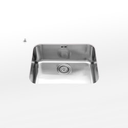 Undermount bowls radius 60 central drain
VS 40/50-C | Kitchen sinks | ALPES-INOX