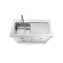 Kitchen sink furniture | Kitchen sinks | ALPES-INOX