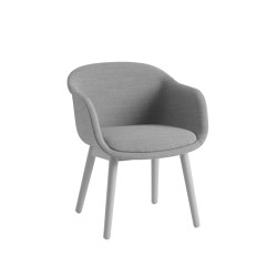 Fiber Conference Armchair / Wood Base | Chaises | Muuto