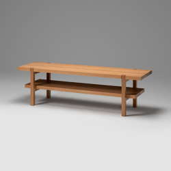 Chamber Bench - 60 inch (White Oak) | Benches | Roll & Hill