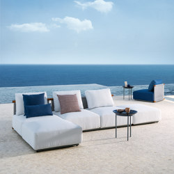 Hashi Modular Sofa | Sofa-chaise longue configurations | Gervasoni
