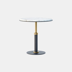 Pedestal Round Side Table | Tavolini alti | Gabriel Scott