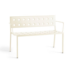 Balcony Dining Bench With Arm | Bancs | HAY