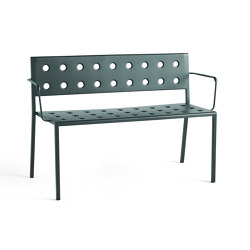 Balcony Dining Bench With Arm | Bancos | HAY