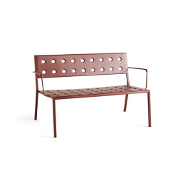 Balcony Lounge Bench With Arm | Panche | HAY