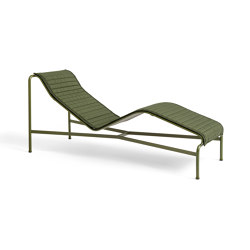 Palissade Chaise Longue Quilted Cushion | Sun loungers | HAY