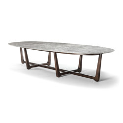 Sunset Dining Table 400 | Tabletop oval | Exteta
