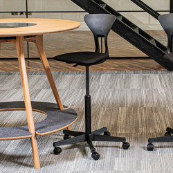 Ray - Extra High | Upholstered Ergonomic Light-task Chair with Flexible Seat | Chairs | GreyFox