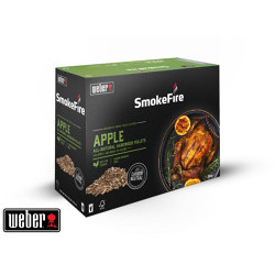 Apple All-Natural Hardwood Pellets 8kg | Garden accessories | Weber