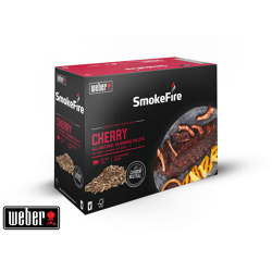 Cherry All-Natural Hardwood Pellets 8kg | Barbeque grill accessories | Weber