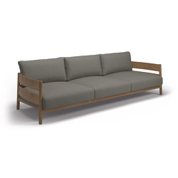 Haven 3-Seater Sofa | open base | Gloster Furniture GmbH