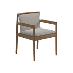 Saranac Dining Chair with Arms | Chairs | Gloster Furniture GmbH