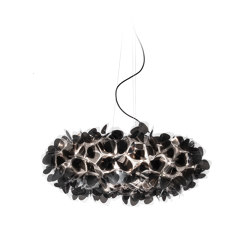 Clizia Suspension Large | Mama Non Mama Black | Black Wire | Suspended lights | Slamp