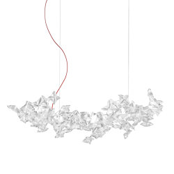 Hanami Suspension Large | Red Wire | Suspended lights | Slamp