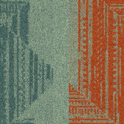 Open Air 403 Transition 9705003 NICKEL/CLEMENTINE | Carpet tiles | Interface