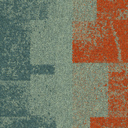 Open Air 404 Transition 9706003 NICKEL/CLEMENTINE | Carpet tiles | Interface