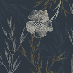 Fields | Fields of Blue | Wall coverings / wallpapers | Ambientha