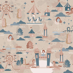 Luna Park | Luna Park Moon | Wall coverings / wallpapers | Ambientha