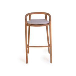 Solid barstool 79 | Bar stools | Manutti