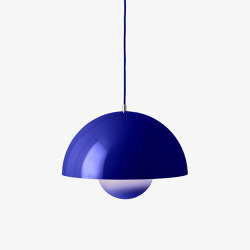 Flowerpot VP7 Cobalt Blue | Lámparas de suspensión | &TRADITION