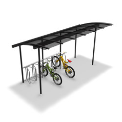 Combi Bike shelter | Bicycle parking systems | Euroform W