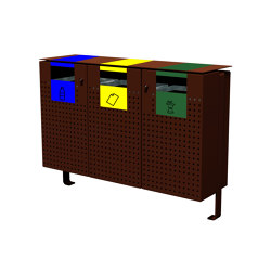 Ecology waste separation bin | Living room / Office accessories | Euroform W