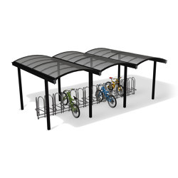 Galleria Überdachung | Bicycle parking systems | Euroform W