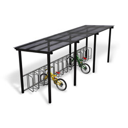 Light shelter | Bicycle parking systems | Euroform W