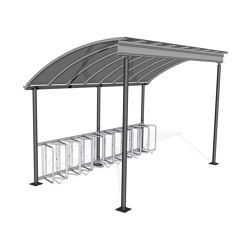 Wing Bike shelter | Bicycle parking systems | Euroform W