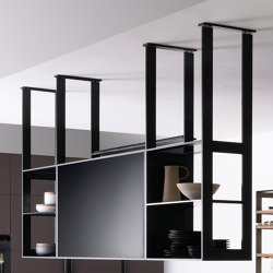 Ceiling-Hung System | Kitchen cabinets | Valcucine