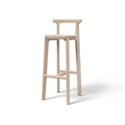 Juro | Barstool with back JHB75 W | Bar stools | Javorina