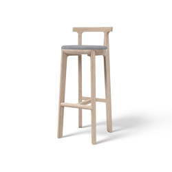 Juro | Barstool with back JHB75 S W | Bar stools | Javorina